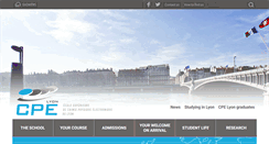 Desktop Screenshot of cpe-international-students.com